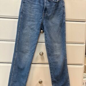 Madewell denim stovepipe 24